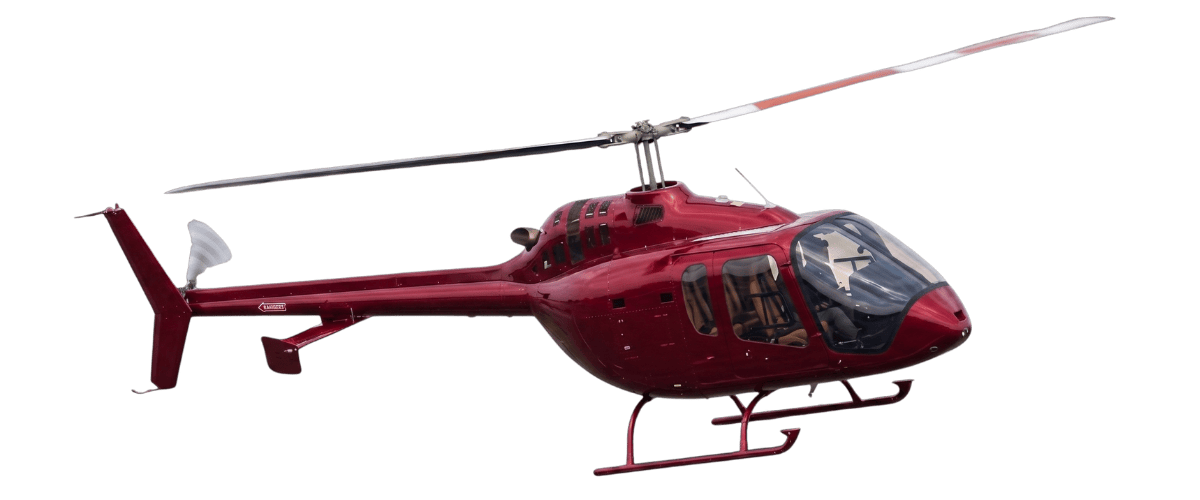 Bell 505 en vista lateral