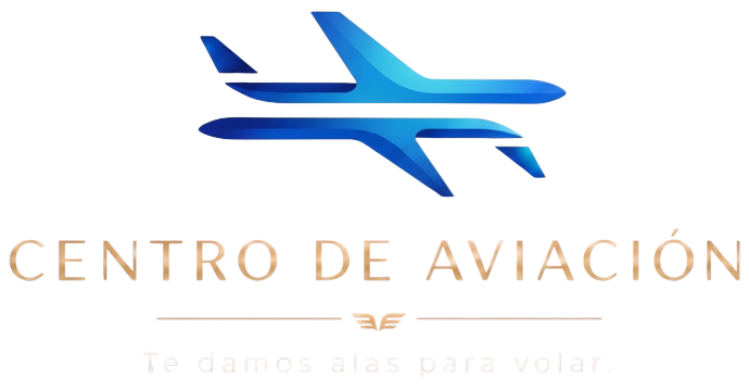 Centro de aviación vuelo Logo