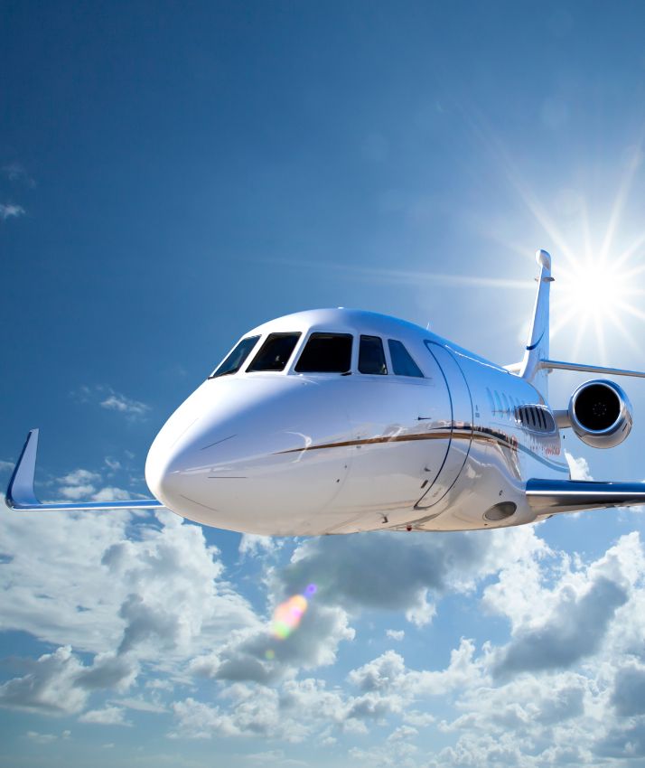 Centro de aviación vuelo Charter Ejecutivo